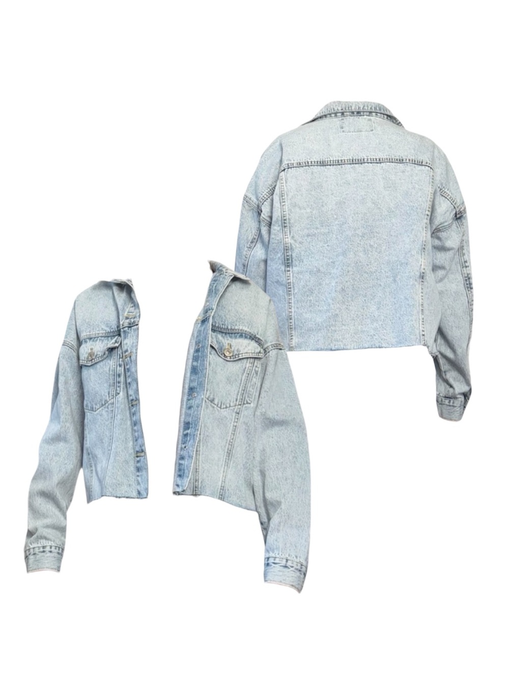 NWOT Light Blue Denim Jacket